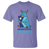 Minnesota Strong T Shirt Blue Ox Midwest Folklore Heritage