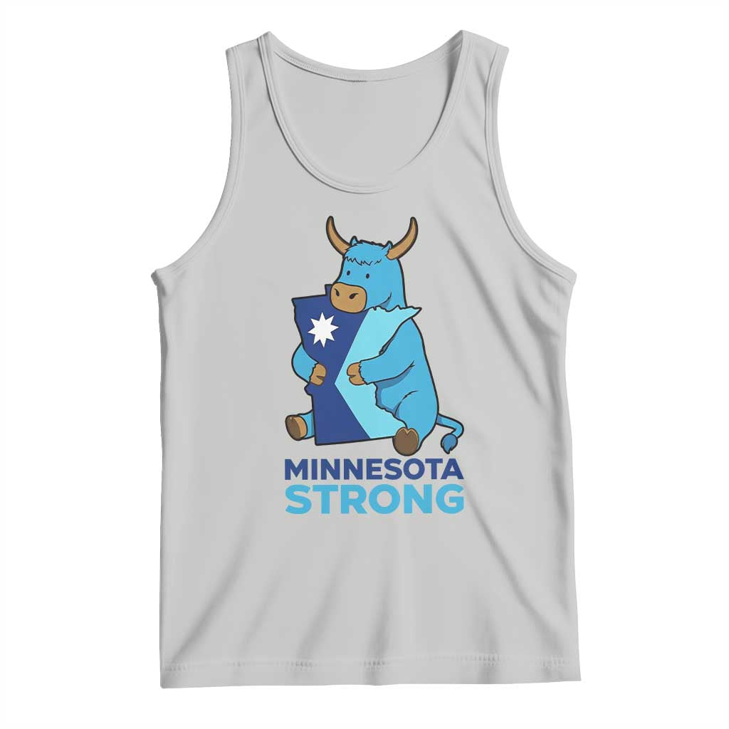 Minnesota Strong Tank Top Blue Ox Midwest Folklore Heritage