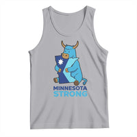 Minnesota Strong Tank Top Blue Ox Midwest Folklore Heritage