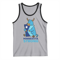 Minnesota Strong Tank Top Blue Ox Midwest Folklore Heritage