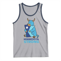 Minnesota Strong Tank Top Blue Ox Midwest Folklore Heritage
