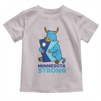 Minnesota Strong Toddler T Shirt Blue Ox Midwest Folklore Heritage