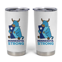 Minnesota Strong Tumbler Cup Blue Ox Midwest Folklore Heritage
