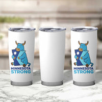 Minnesota Strong Tumbler Cup Blue Ox Midwest Folklore Heritage