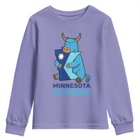 Minnesota Strong Youth Sweatshirt Blue Ox Midwest Folklore Heritage