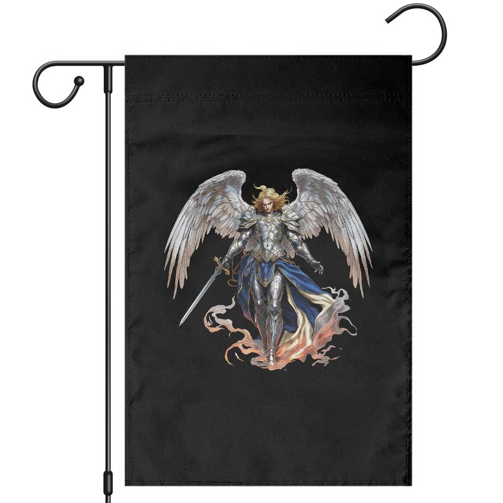 Archangel Saint Michael Warrior Garden Flag Catholic Protection Gift