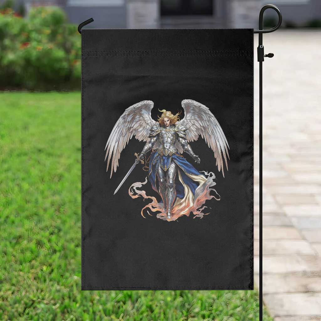 Archangel Saint Michael Warrior Garden Flag Catholic Protection Gift