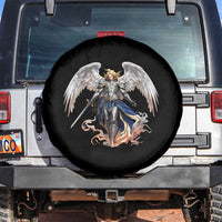 Archangel Saint Michael Warrior Spare Tire Cover Catholic Protection Gift