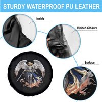 Archangel Saint Michael Warrior Spare Tire Cover Catholic Protection Gift