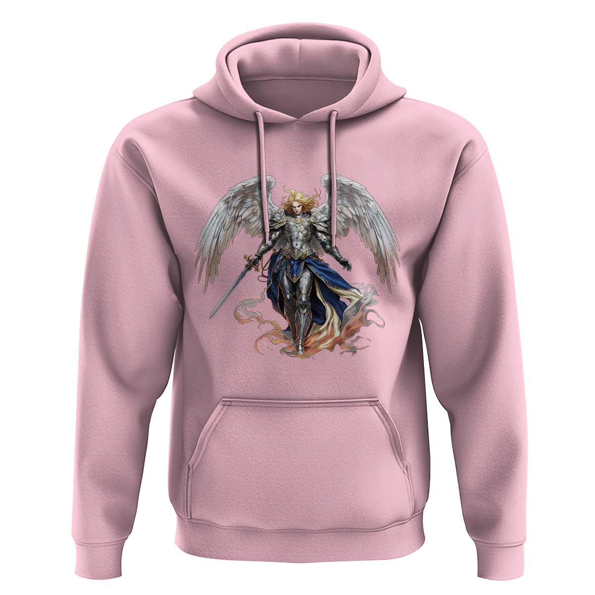 Archangel Saint Michael Warrior Hoodie Catholic Protection Gift