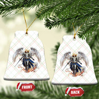 Archangel Saint Michael Warrior Ceramic Ornament Catholic Protection Gift