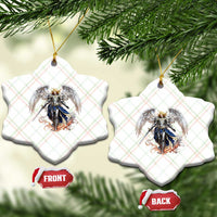 Archangel Saint Michael Warrior Ceramic Ornament Catholic Protection Gift