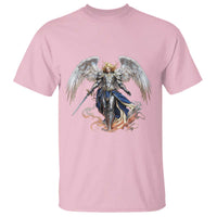 Archangel Saint Michael Warrior T Shirt Catholic Protection Gift