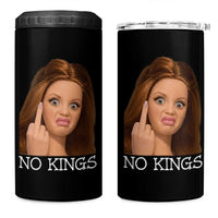 No Kings 4 in 1 Can Cooler Tumbler Funny Disgusted Doll Face Meme