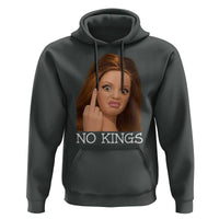 No Kings Hoodie Funny Disgusted Doll Face Meme