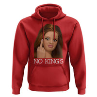 No Kings Hoodie Funny Disgusted Doll Face Meme
