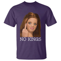 No Kings T Shirt Funny Disgusted Doll Face Meme
