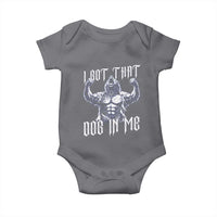 Funny Alpha Wolf Meme Baby Onesie I Got That Dog In Me