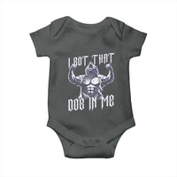 Funny Alpha Wolf Meme Baby Onesie I Got That Dog In Me