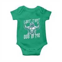 Funny Alpha Wolf Meme Baby Onesie I Got That Dog In Me