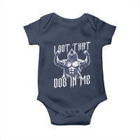 Funny Alpha Wolf Meme Baby Onesie I Got That Dog In Me