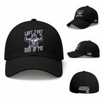 Funny Alpha Wolf Meme Baseball Cap I Got That Dog In Me