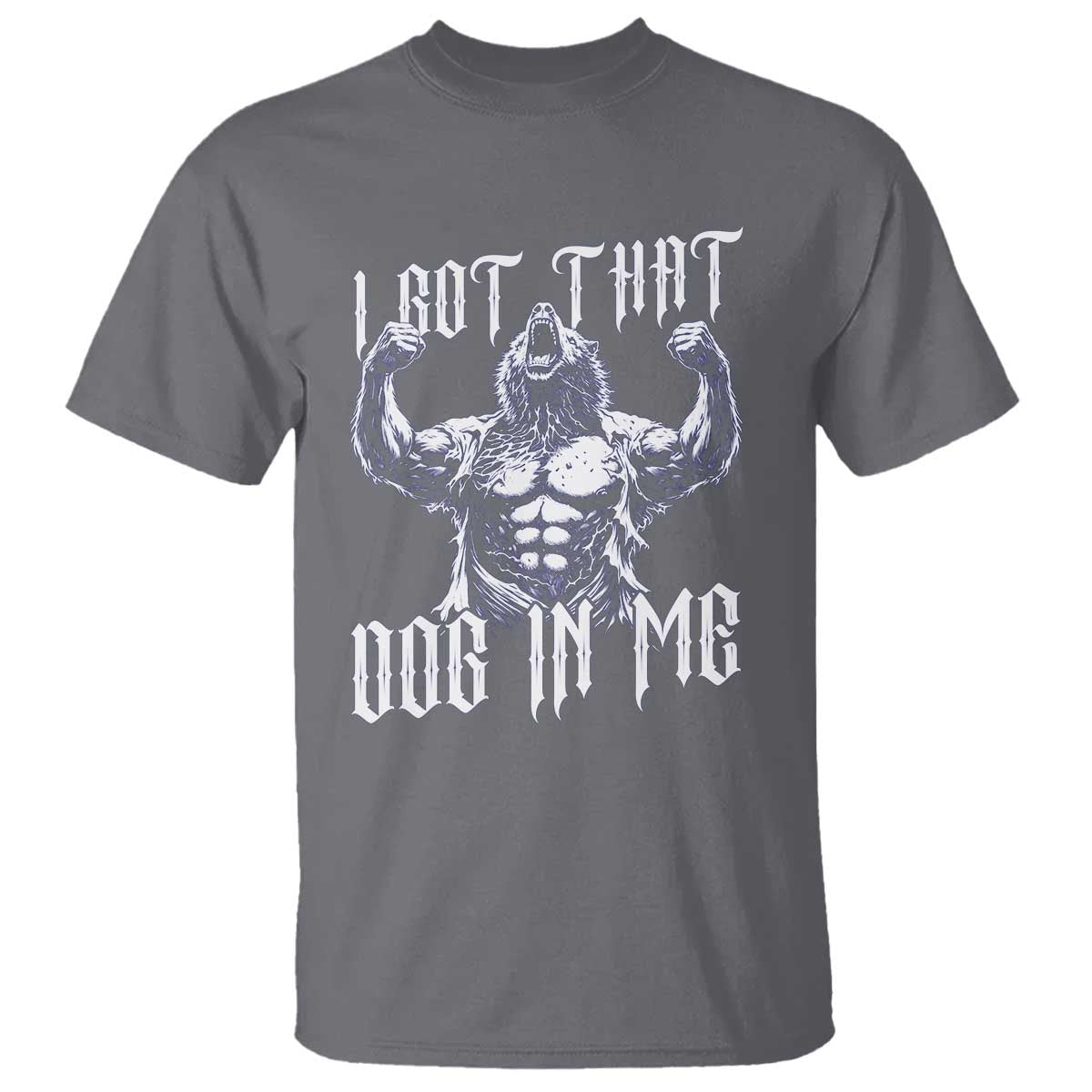 Funny Alpha Wolf Meme T Shirt I Got That Dog In Me