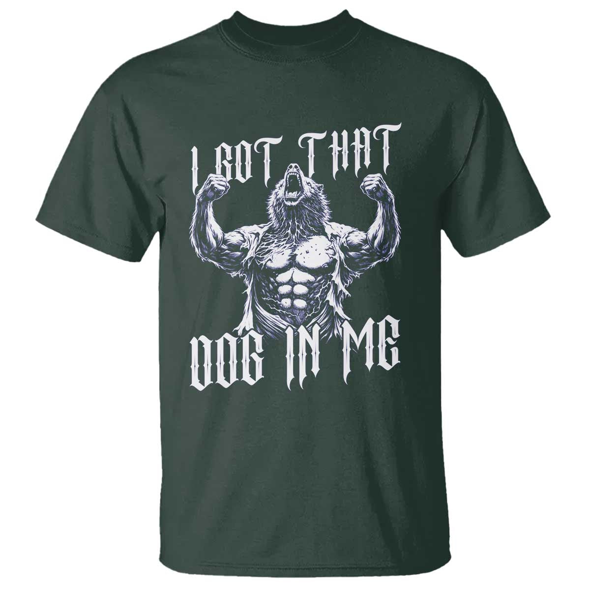 Funny Alpha Wolf Meme T Shirt I Got That Dog In Me