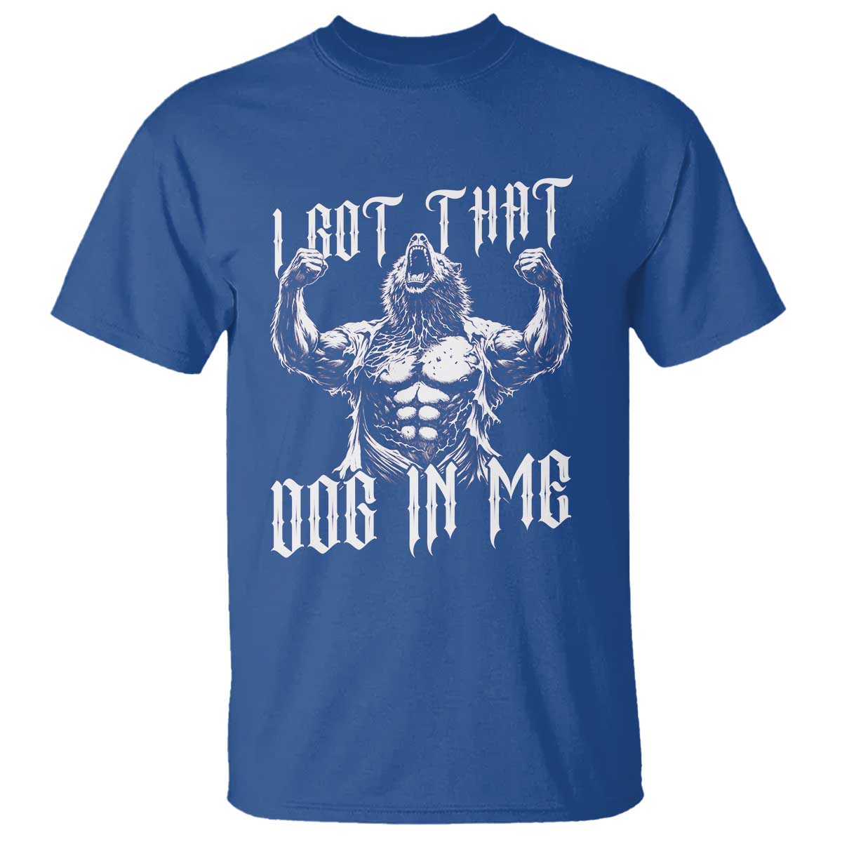 Funny Alpha Wolf Meme T Shirt I Got That Dog In Me