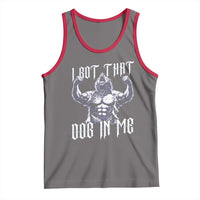 Funny Alpha Wolf Meme Tank Top I Got That Dog In Me