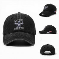 Funny Alpha Wolf Meme Washed Cotton Baseball Cap I Got That Dog In Me