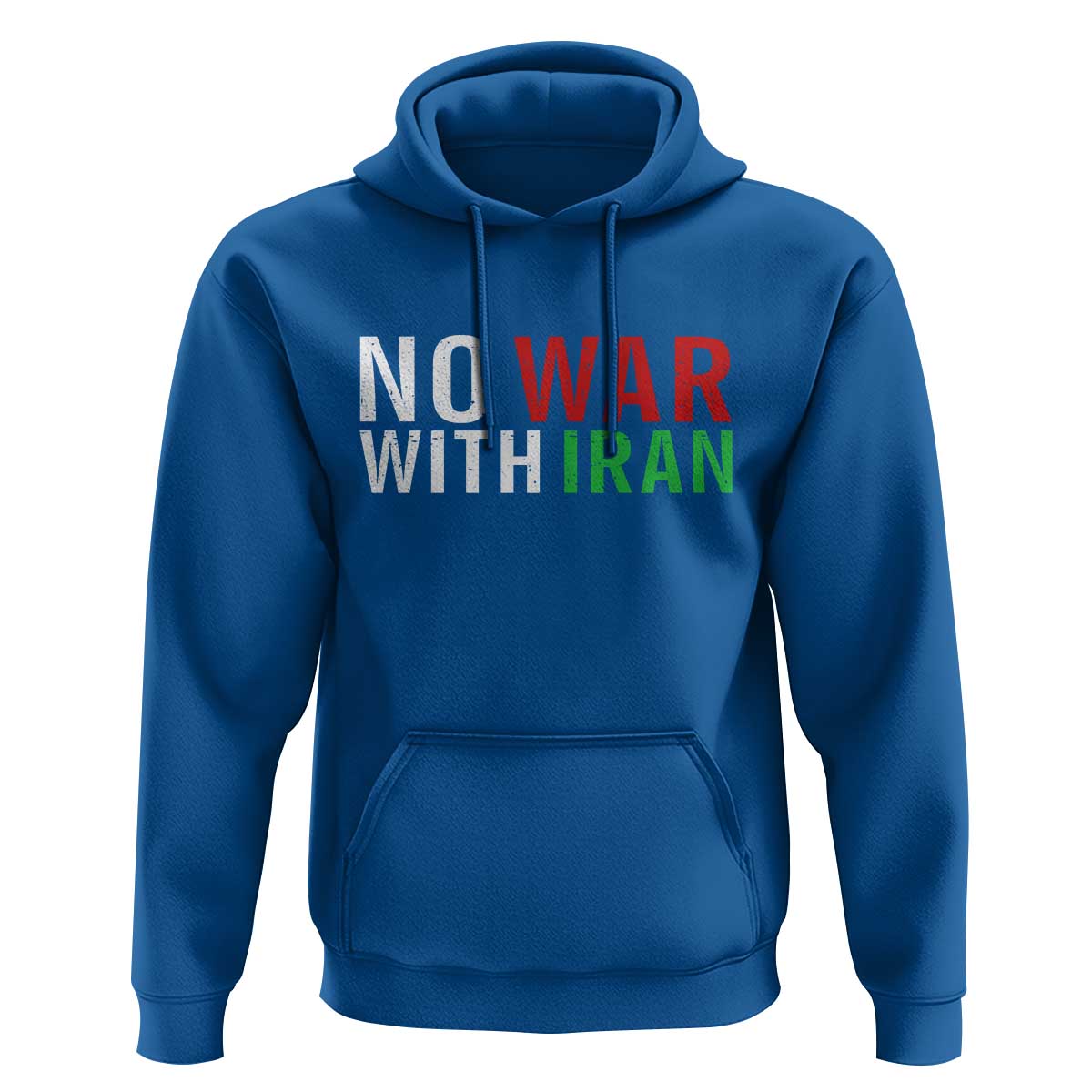 No War With Iran Hoodie Anti War Protest Apparel Gift