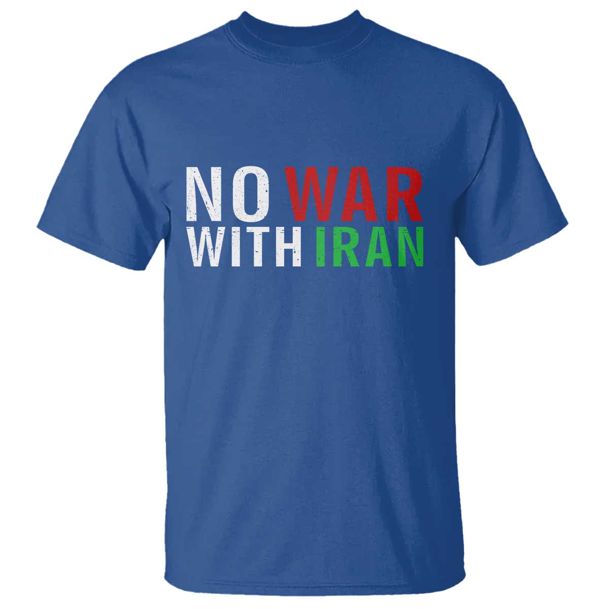 No War With Iran T Shirt Anti War Protest Apparel Gift