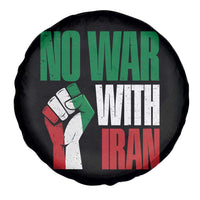 No War With Iran Spare Tire Cover Peace Activist Gift