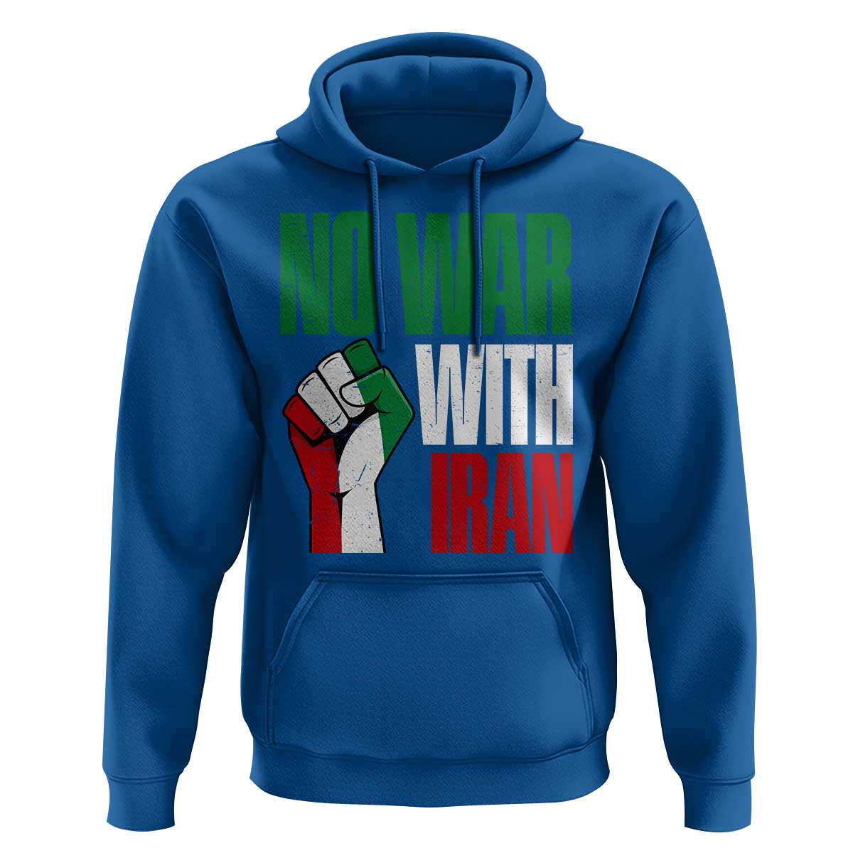 No War With Iran Hoodie Peace Activist Gift