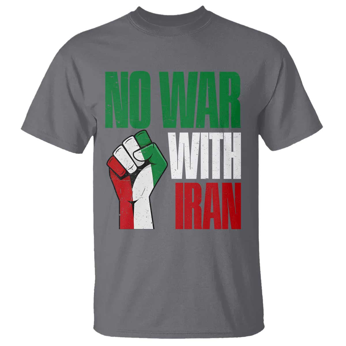 No War With Iran T Shirt Peace Activist Gift