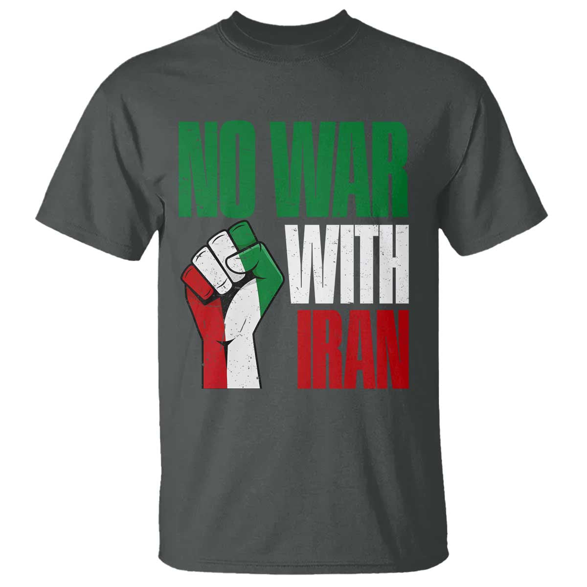 No War With Iran T Shirt Peace Activist Gift