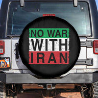 No War With Iran Spare Tire Cover Solidarity With Iranian People Peace