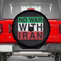 No War With Iran Spare Tire Cover Solidarity With Iranian People Peace
