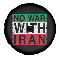 No War With Iran Spare Tire Cover Solidarity With Iranian People Peace