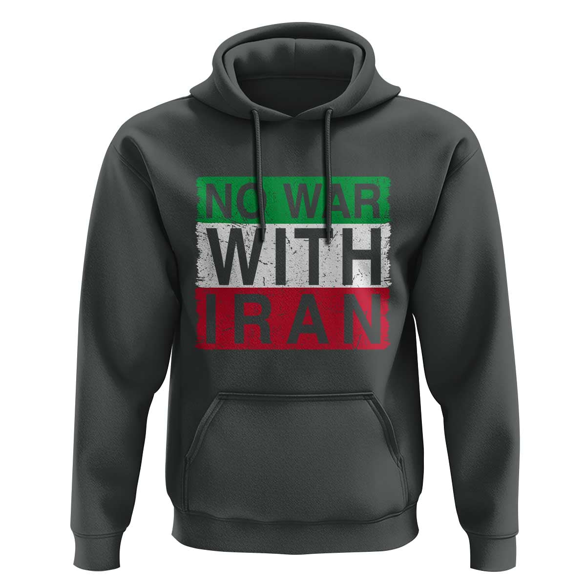 No War With Iran Hoodie Solidarity With Iranian People Peace