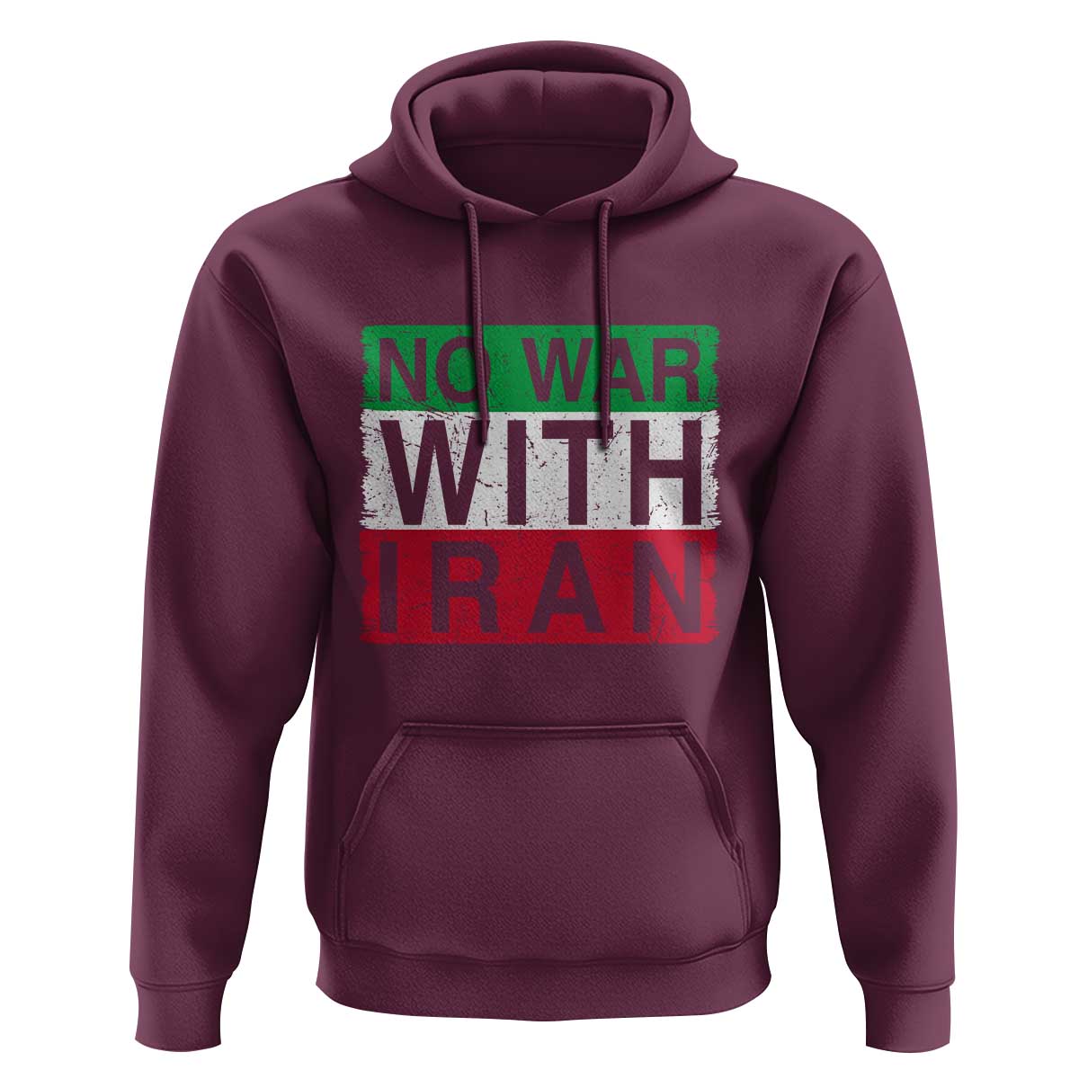 No War With Iran Hoodie Solidarity With Iranian People Peace