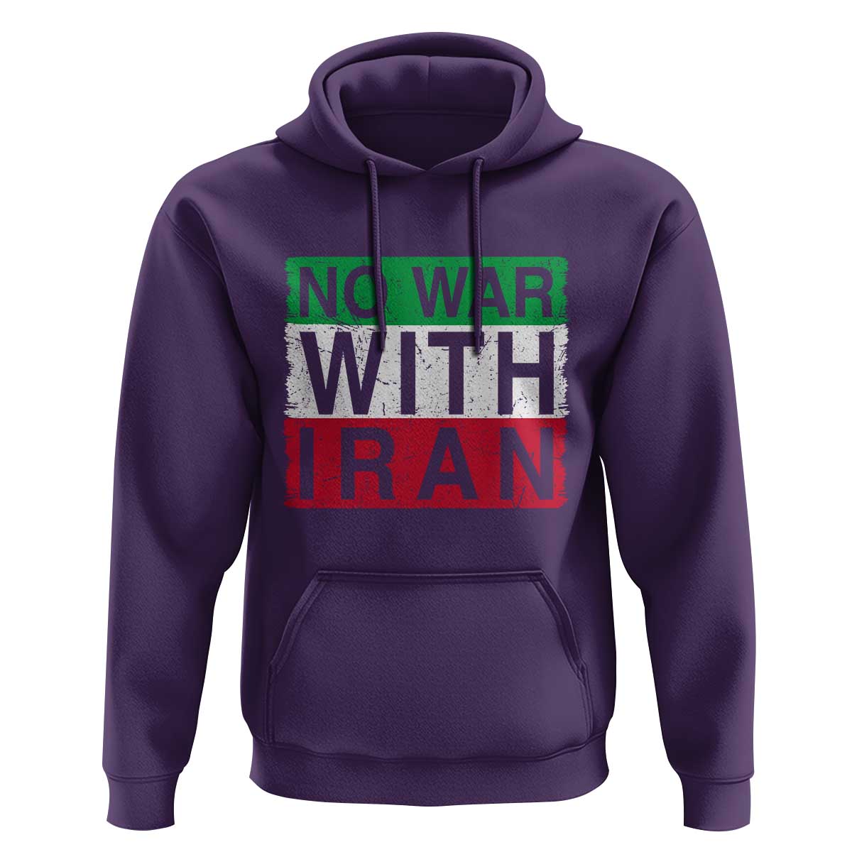 No War With Iran Hoodie Solidarity With Iranian People Peace