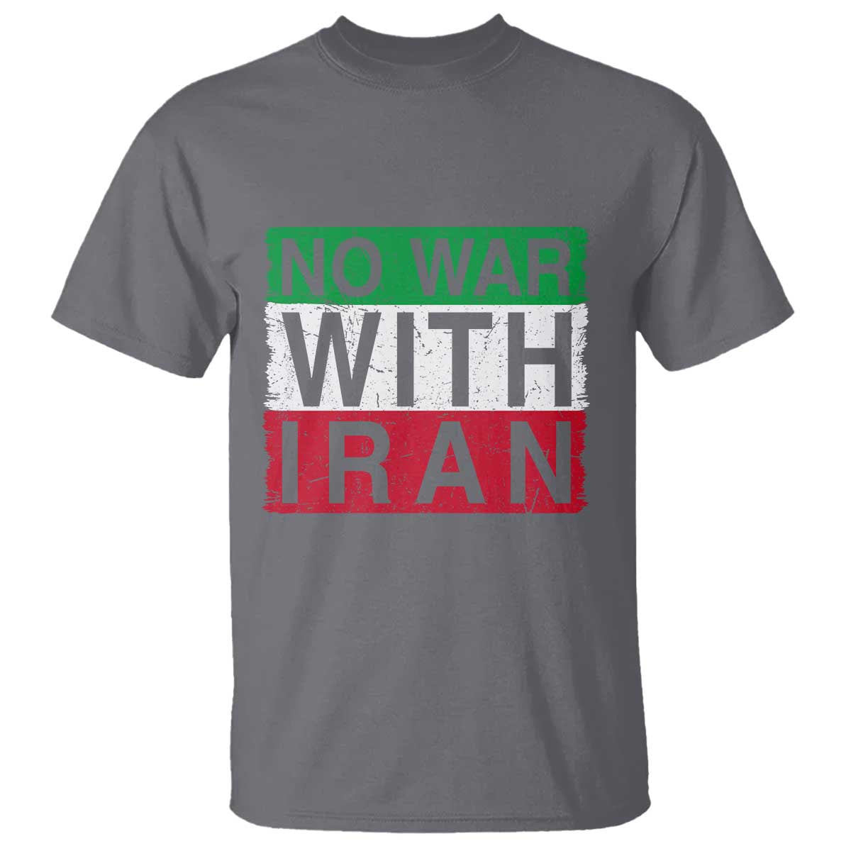 No War With Iran T Shirt Solidarity With Iranian People Peace