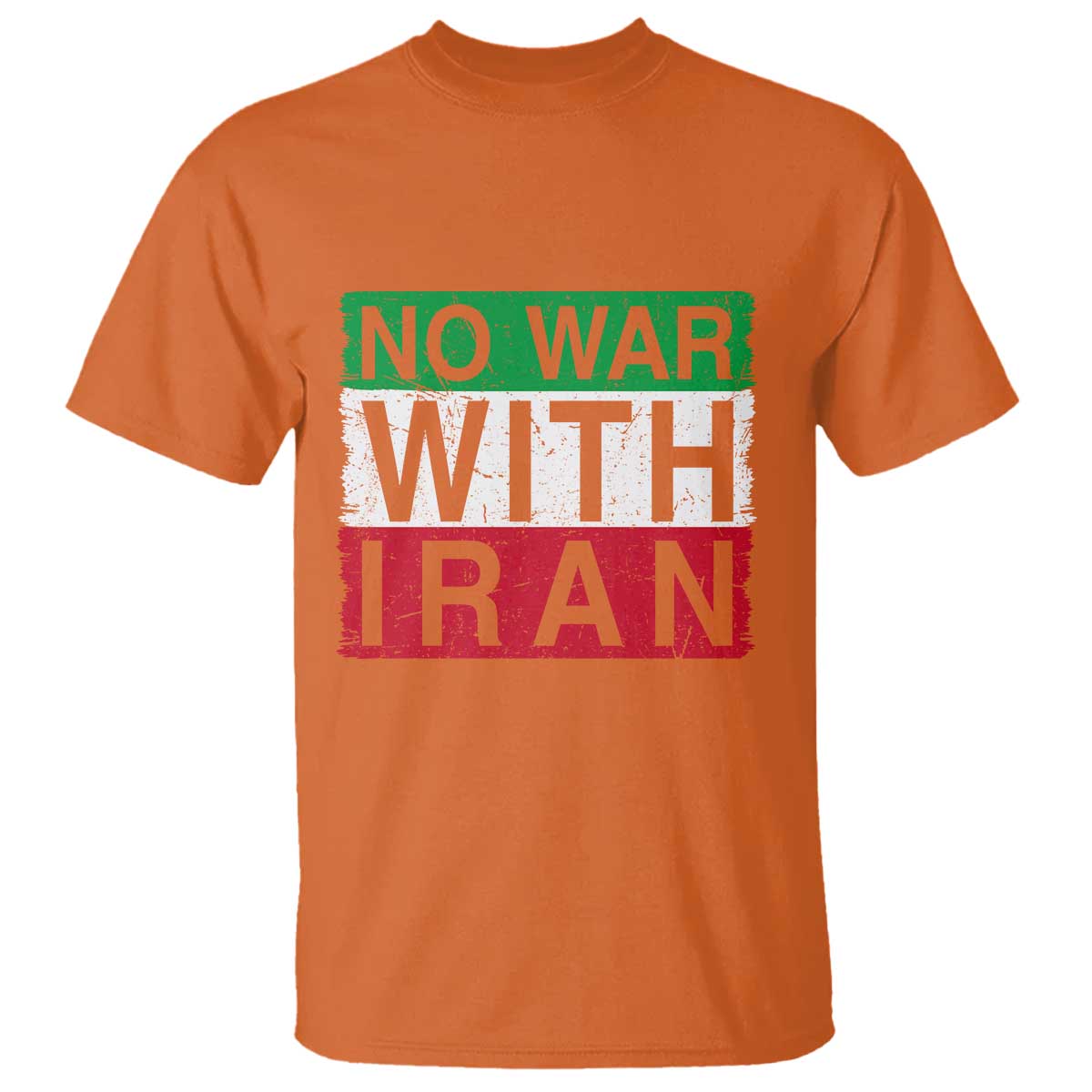 No War With Iran T Shirt Solidarity With Iranian People Peace