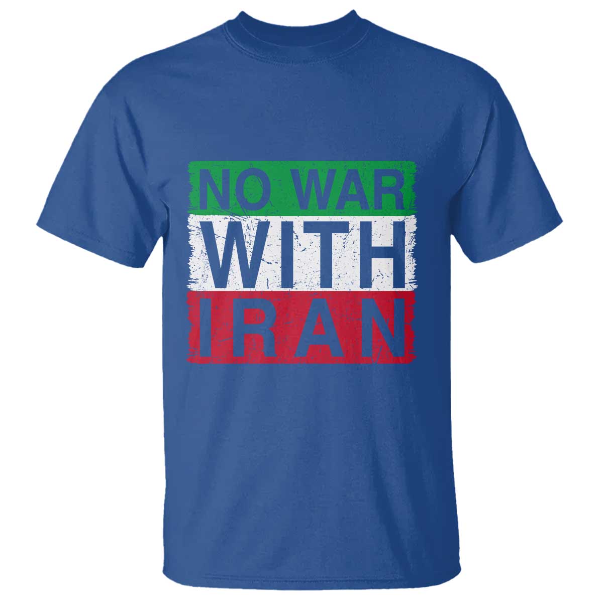No War With Iran T Shirt Solidarity With Iranian People Peace