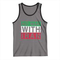 No War With Iran Tank Top Solidarity With Iranian People Peace