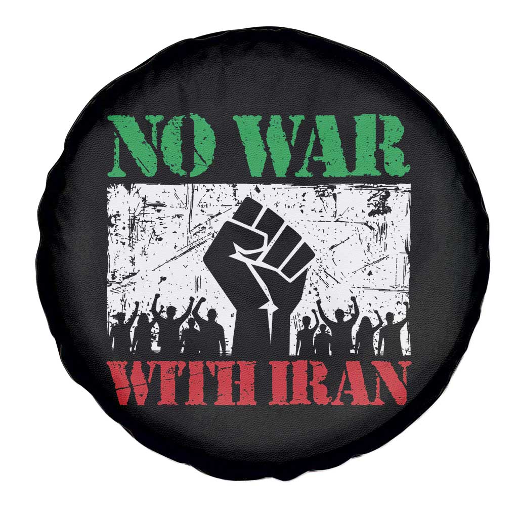 No War With Iran Spare Tire Cover Free Iran Peace Seeker Gift