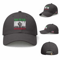 No War With Iran Baseball Cap Free Iran Peace Seeker Gift