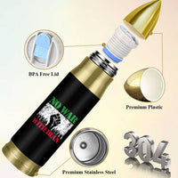 No War With Iran Bullet Tumbler Free Iran Peace Seeker Gift